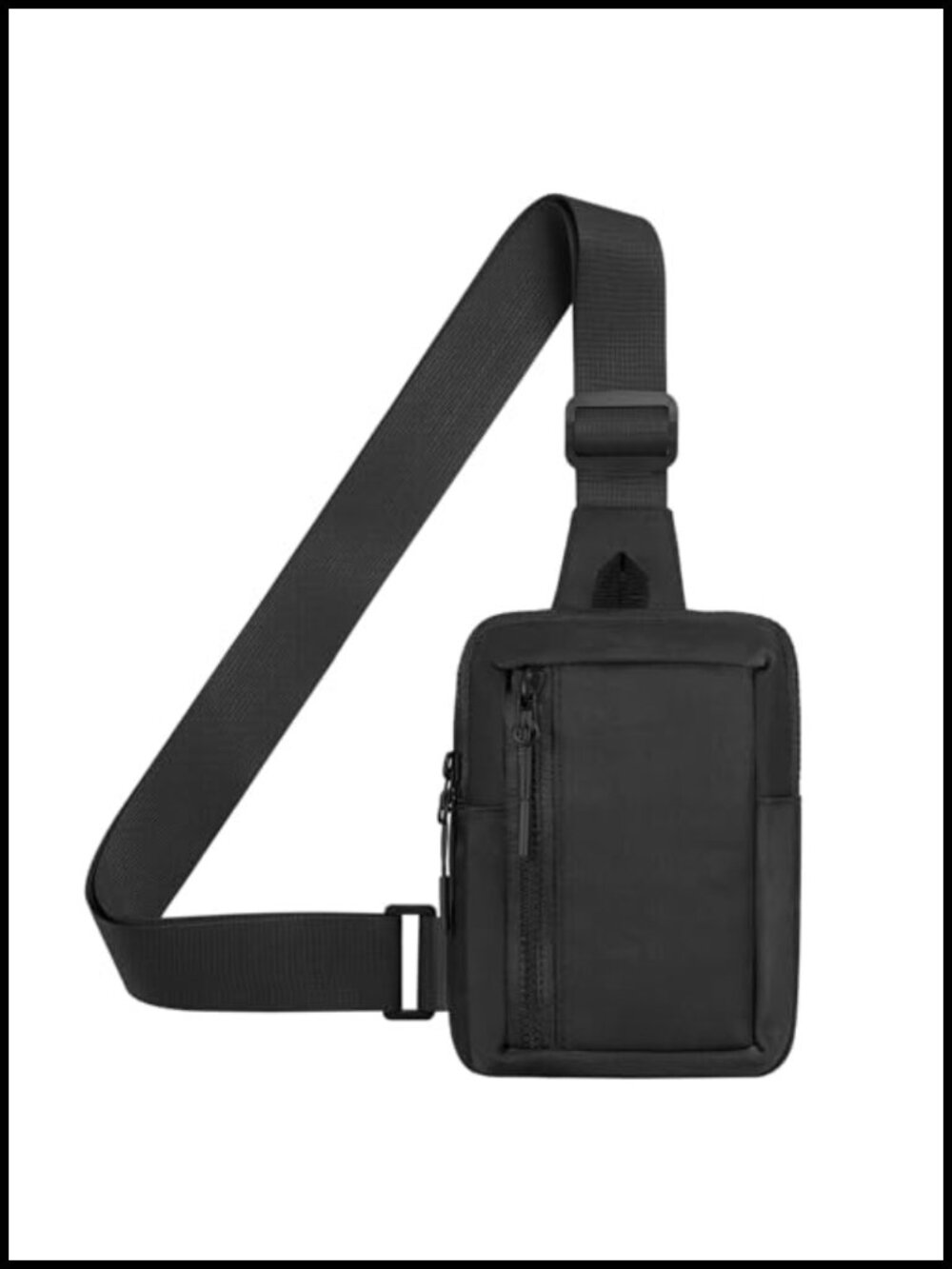 Mini Sling Bag Crossbody Chest Bag Water-Resistant Nylon Hiking Daypack